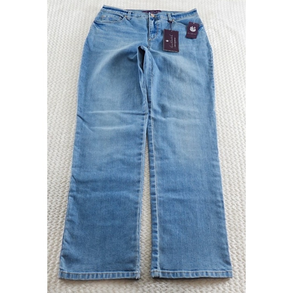 Gloria Vanderbilt Women Amanda Slimming Blue Jeans Size 8